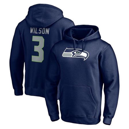 Vintage Hoodie Seattle Seahawks Wilson Nr 3 Gr. XL neu