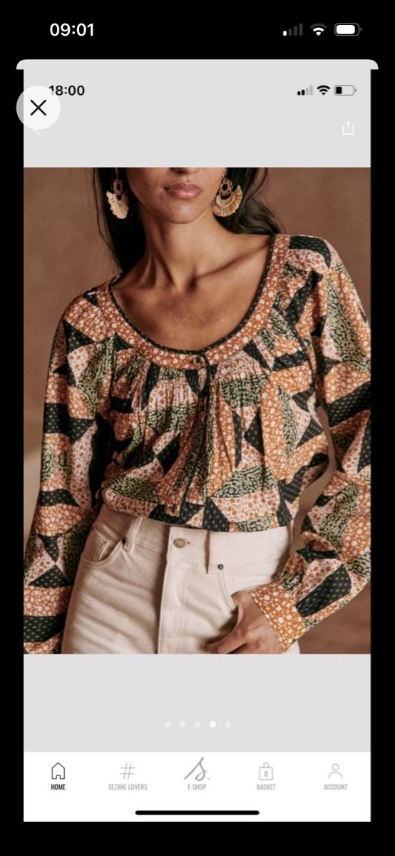 Sezane Camicette: Sézane Blouse Oana 34 – Usato da Constantine venduto da boukledor