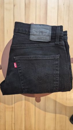 Levi's 512 Black Jeans 32x30