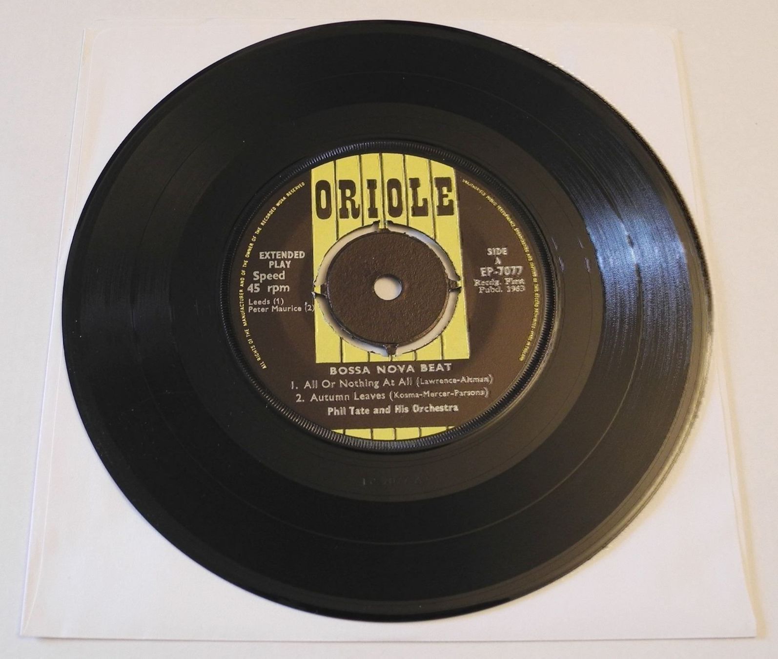 Dischi in vinile: PHIL TATE  Bossa Nova Beat 1963 – Nuovo (secondo la descrizione) da Schlossrued venduto da RareMusicWorld 1
