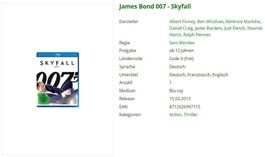 James Bond 007 - Skyfall (Bluray)