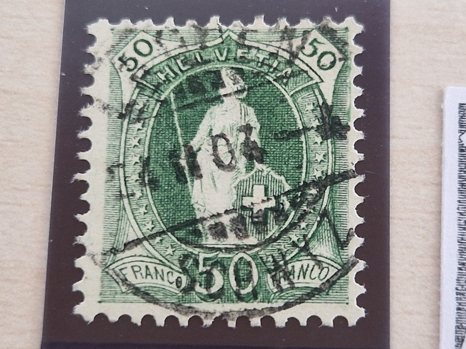 Tutti i francobolli: Stehende 74Ed.3.21/II, signiert,  ab 1.- – Usato da Burgdorf venduto da Glossy01 1