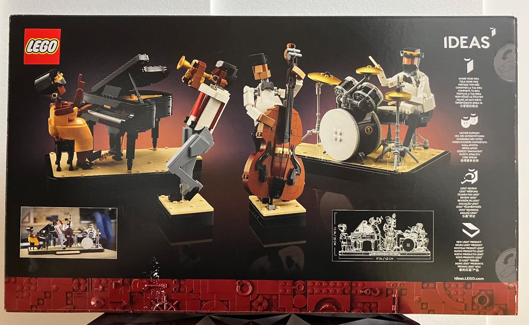 Lego Kit di costruzioni: LEGO Ideas Jazz Quartet 21334 – Nuovo e nell'imballaggio originale da CHENE-BOUGERIES venduto da homeswisshome 1