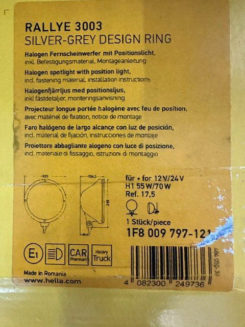 Fari: Scheinwerfer Hella Rallye 3003 – Nuovo (secondo la descrizione) da Aegerten venduto da Roger4x4 4