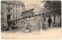 Zürich - Standseilbahn Polytechnikum