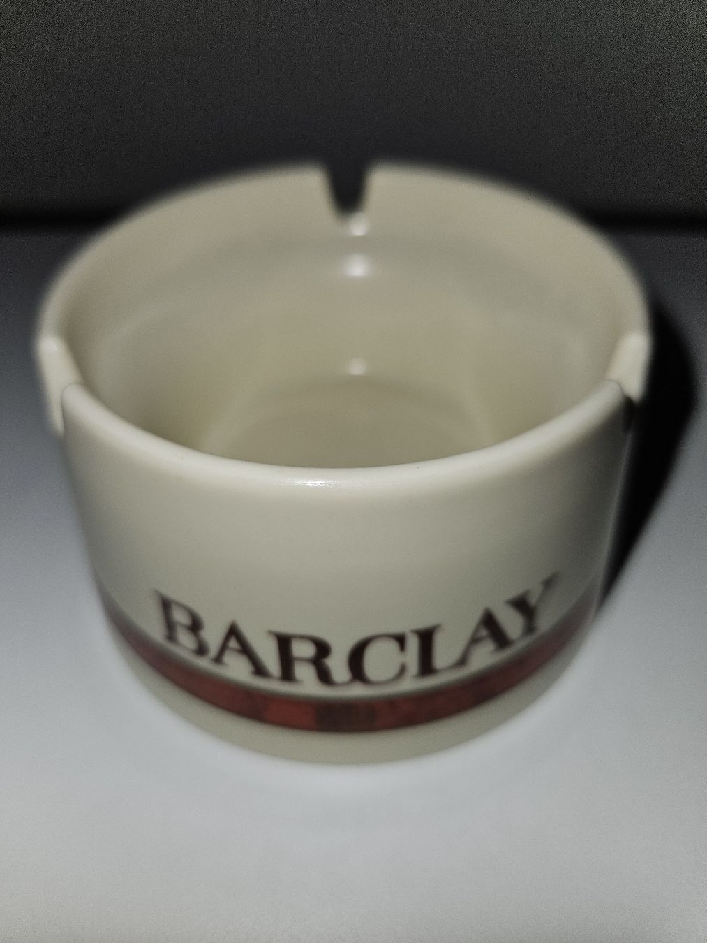 Ornamin Portacenere: Titel: Vintage BARCLAY Werbe-Aschenbecher – Nuovo (secondo la descrizione) da Mellingen venduto da Aegert5 3