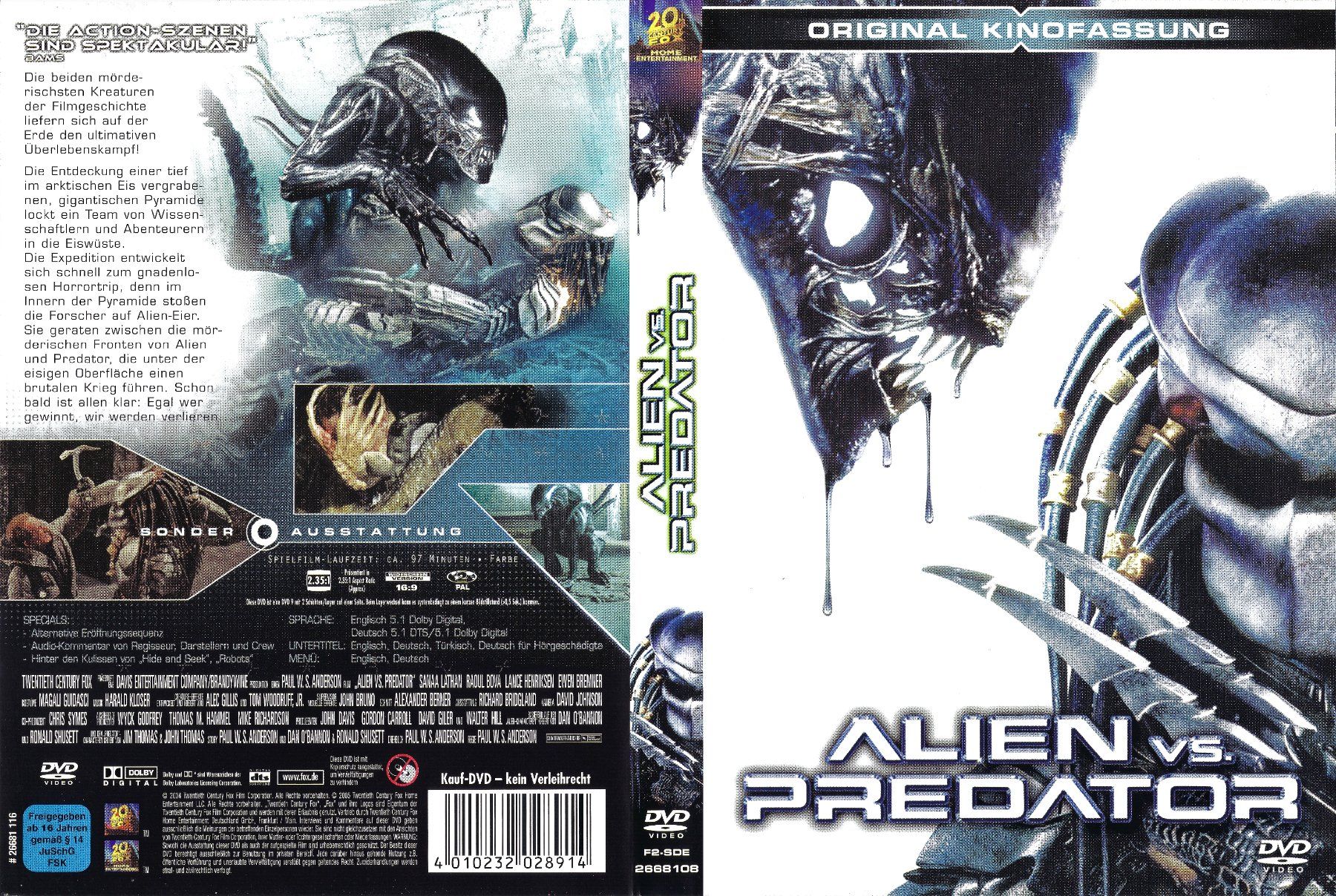 Alle DVDs: Alien vs. Predator (2004) – Gebraucht aus Zürich von Cineasten