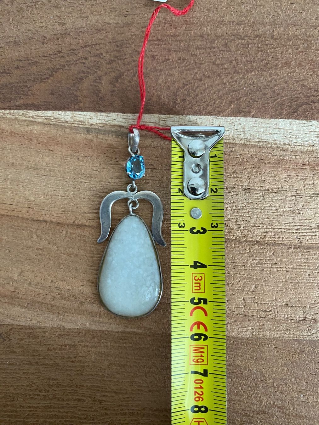 Ciondoli: Silber Anhänger mit Blaustein – Usato da Zürich venduto da Dalema13 2