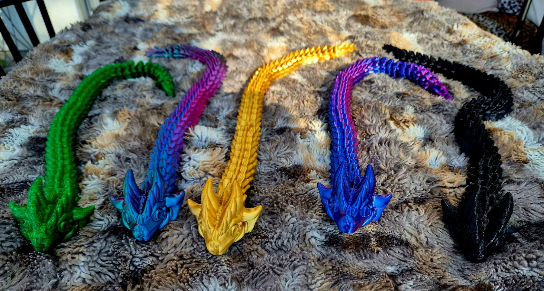 Statuette: Drachen, Flexi Dragon – Nuovo (secondo la descrizione) da Au SG venduto da M3d4all 5