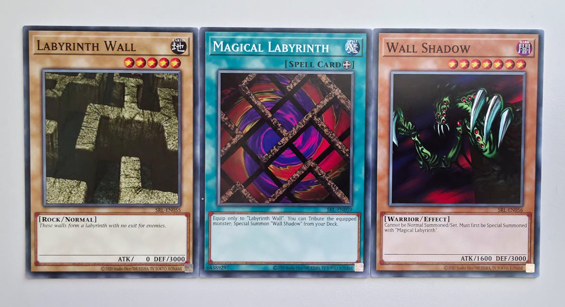 Yugioh Carte collezionabili: Wall Shadow Set - Yu-Gi-Oh! TCG – Usato da Zürich venduto da Zetto