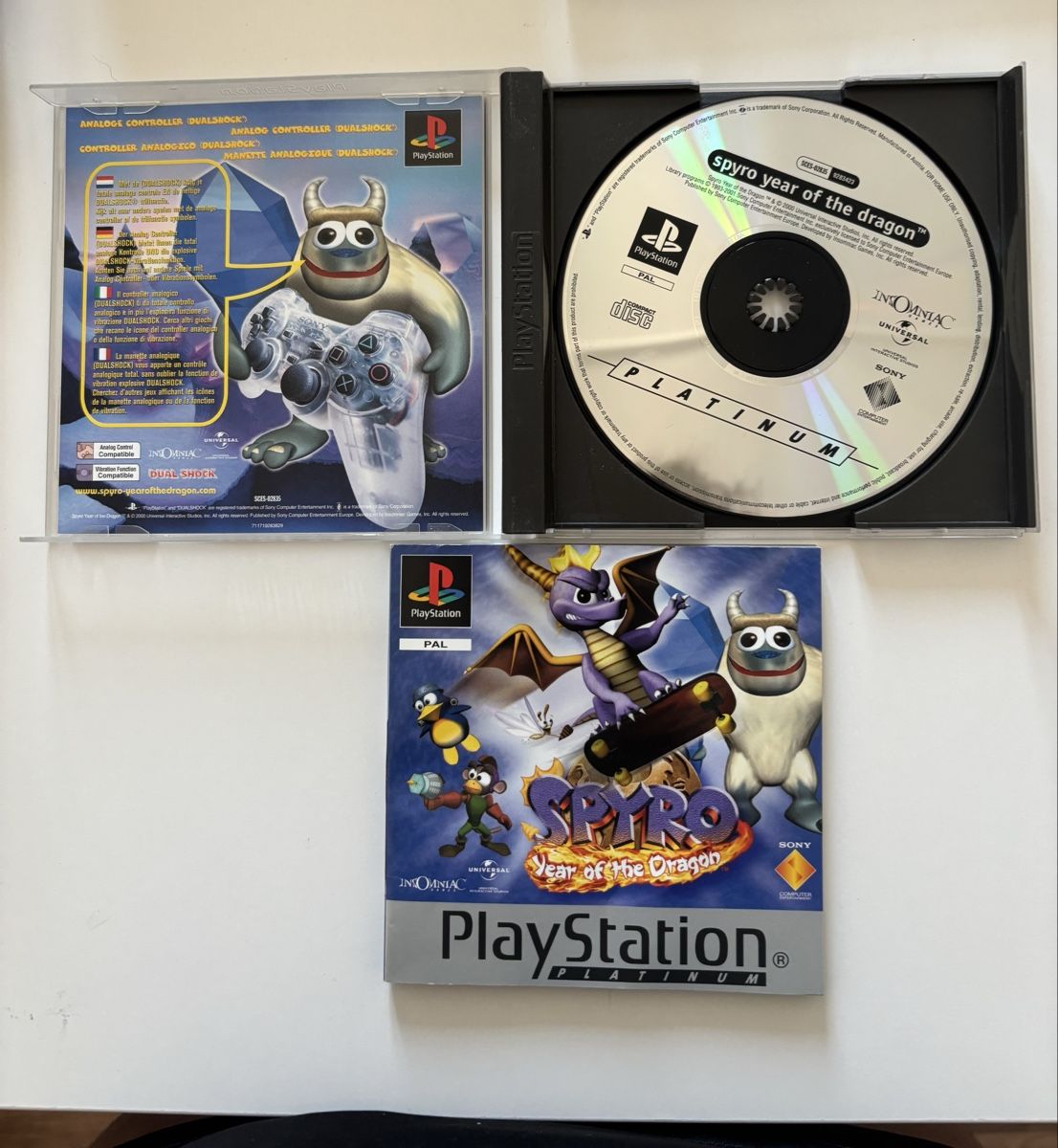 Sony Spiele: Jeux PS1 spyro 1 et 2  – Gebraucht aus La Chaux-de-Fonds von DANIELA19961996 1