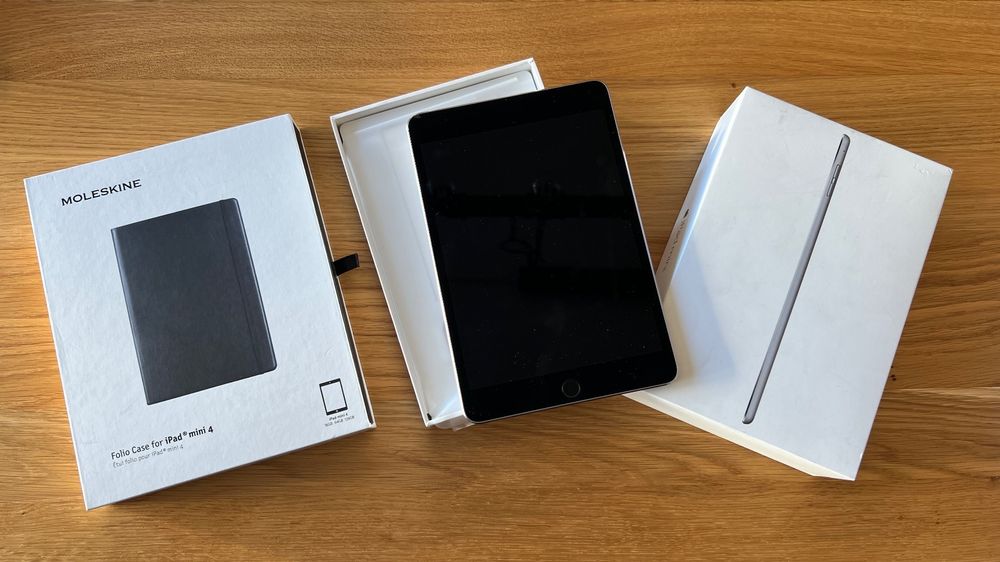 iPad mini 4 128Gb mit Moleskin Cover Kaufen auf Ricardo