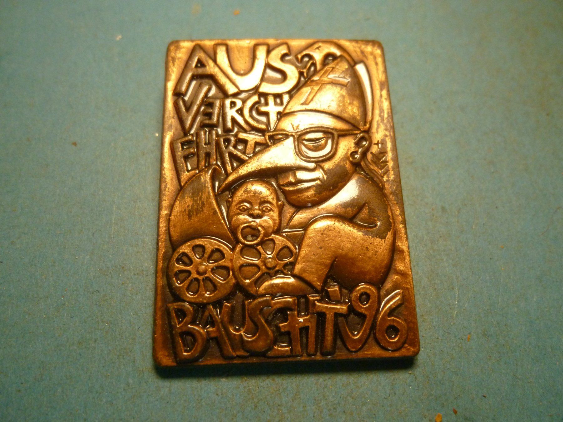 Plaquettes & Badges: BAUSTEL 1996 BRONZE – D'occasion à Ried (Muotathal) par Mandarin02