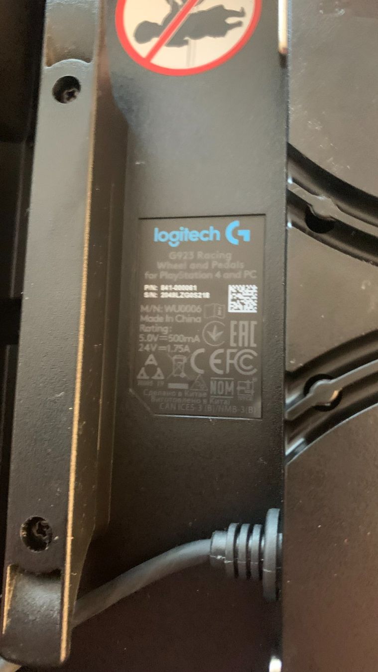 Logitech Controller: Logitech G923 Driving Force Lenkrad - Top Zustand! PS4 & PC – Gebraucht aus Elgg von aka_5stk 4
