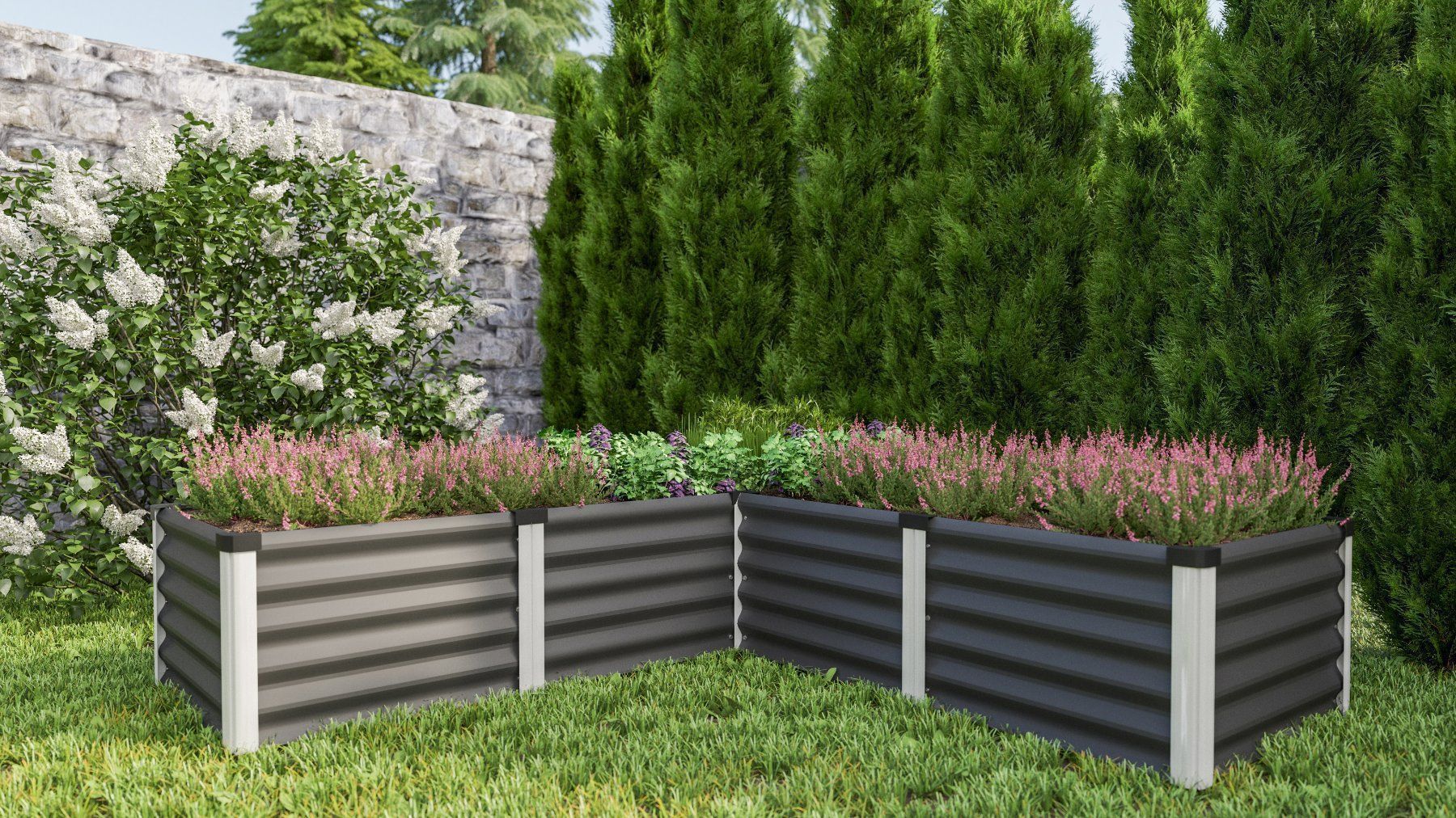 Vasi per fiori: Innenbeet Linus 401 M – Nuovo e nell'imballaggio originale da Erlinsbach venduto da Home-World