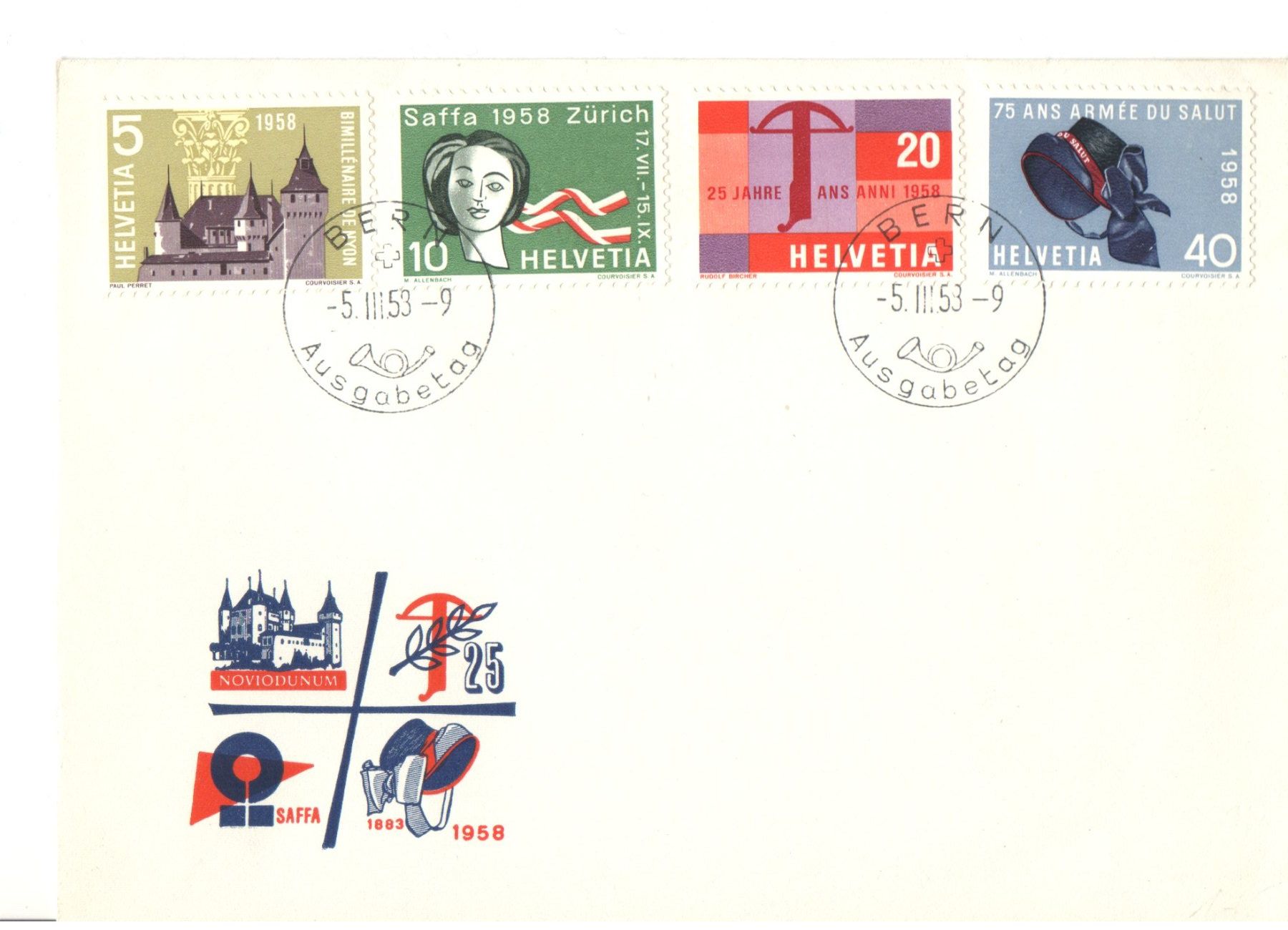 Tous les timbres: FDC – D'occasion à Echichens par mullerch
