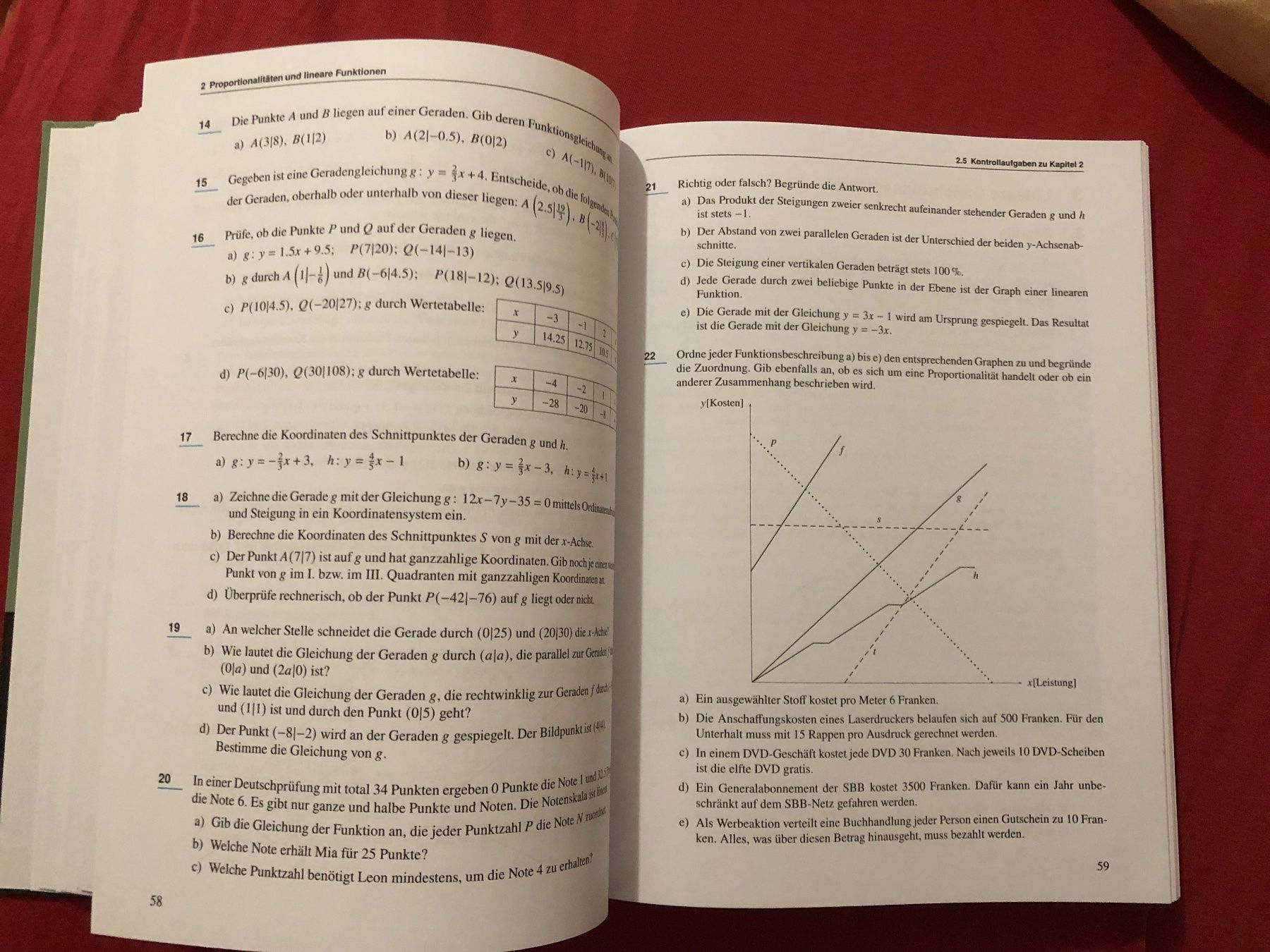 Livres: Algebra 9/10 – Neuf (Voir description) à Mollis par ges_vlm6 3