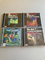 4 Hörspiel CDs - Die Drei ??? - Fünf Freunde