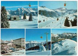 Flumserberg - 5 Bild AK