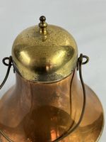 Kupfer Kessel mit Messingdeckel akzeptabler Zustand