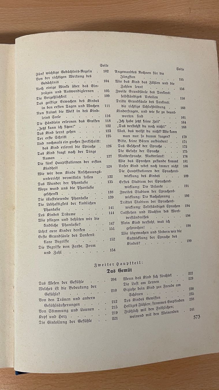 Livres: Die Schweizerfrau als Mutter und Erzieherin 1935 – D'occasion à Glattfelden par cybermaxx 6