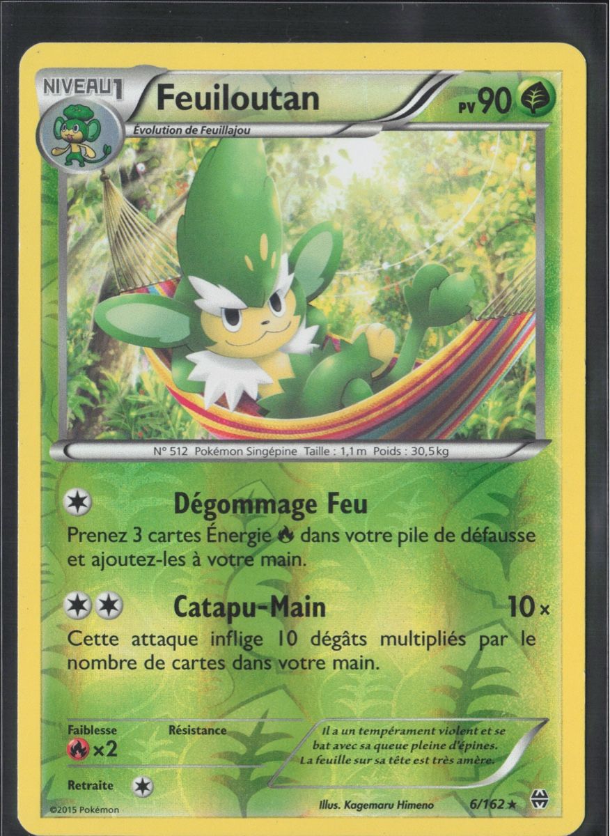 Pokémon Carte collezionabili: POKÉMON / Feuiloutan / BREAKthrough / Reverse 🇫🇷 – Usato da Herzogenbuchsee venduto da TCG-High-Quality