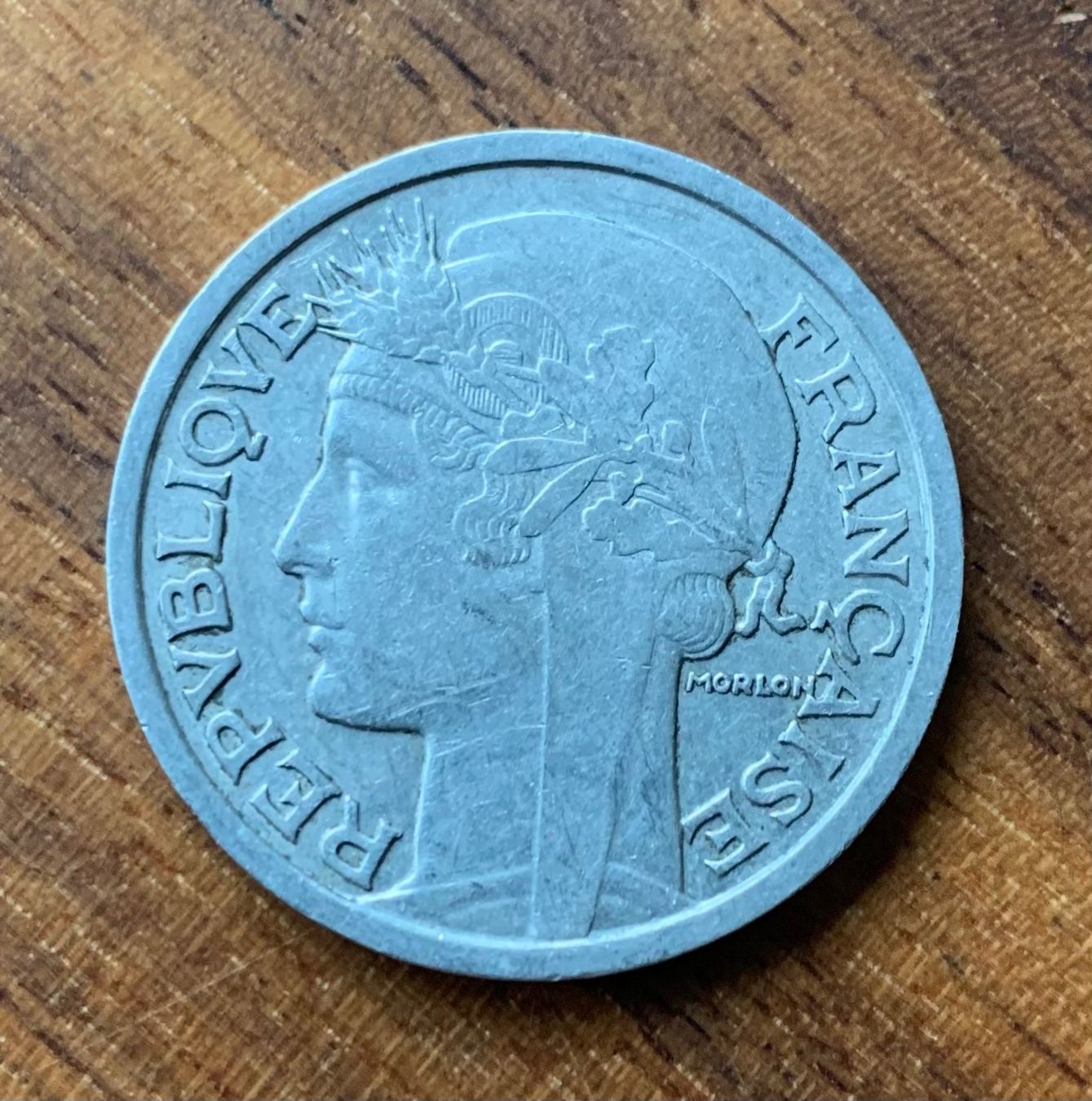 Tutti le monete: Frankreich 2 Francs 1948 – Usato da Opfikon venduto da BananaGio01 1