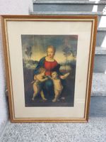 Madonna and Child, print – frame with glass - cm 39x55