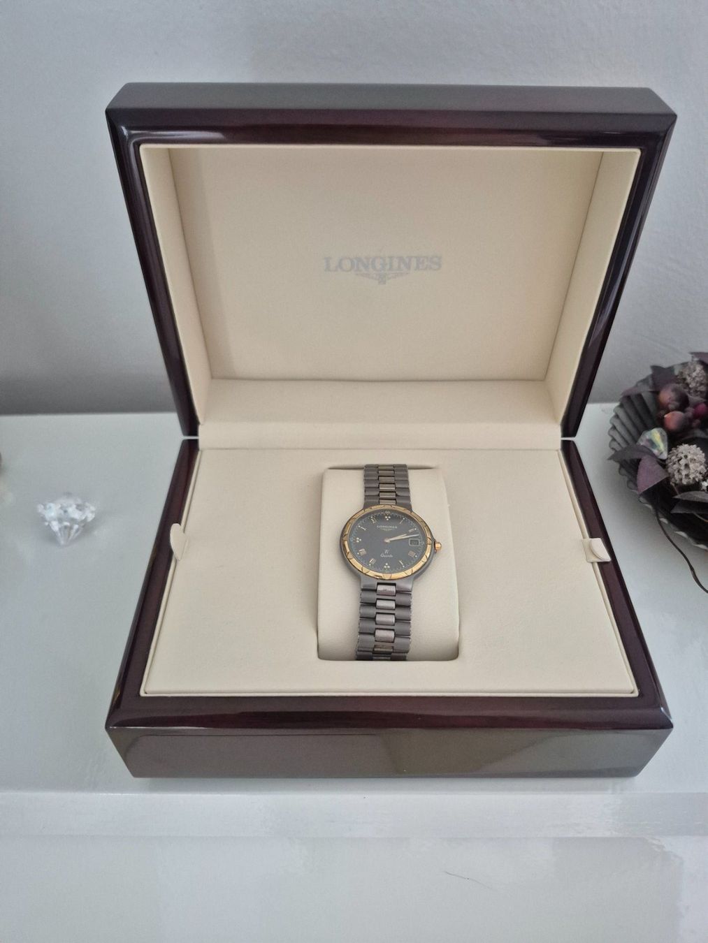 Longines Uhren: Longines Conquest Ti Quartz 32 mm  - Titanium – Gebraucht aus Fislisbach von jan_bs22