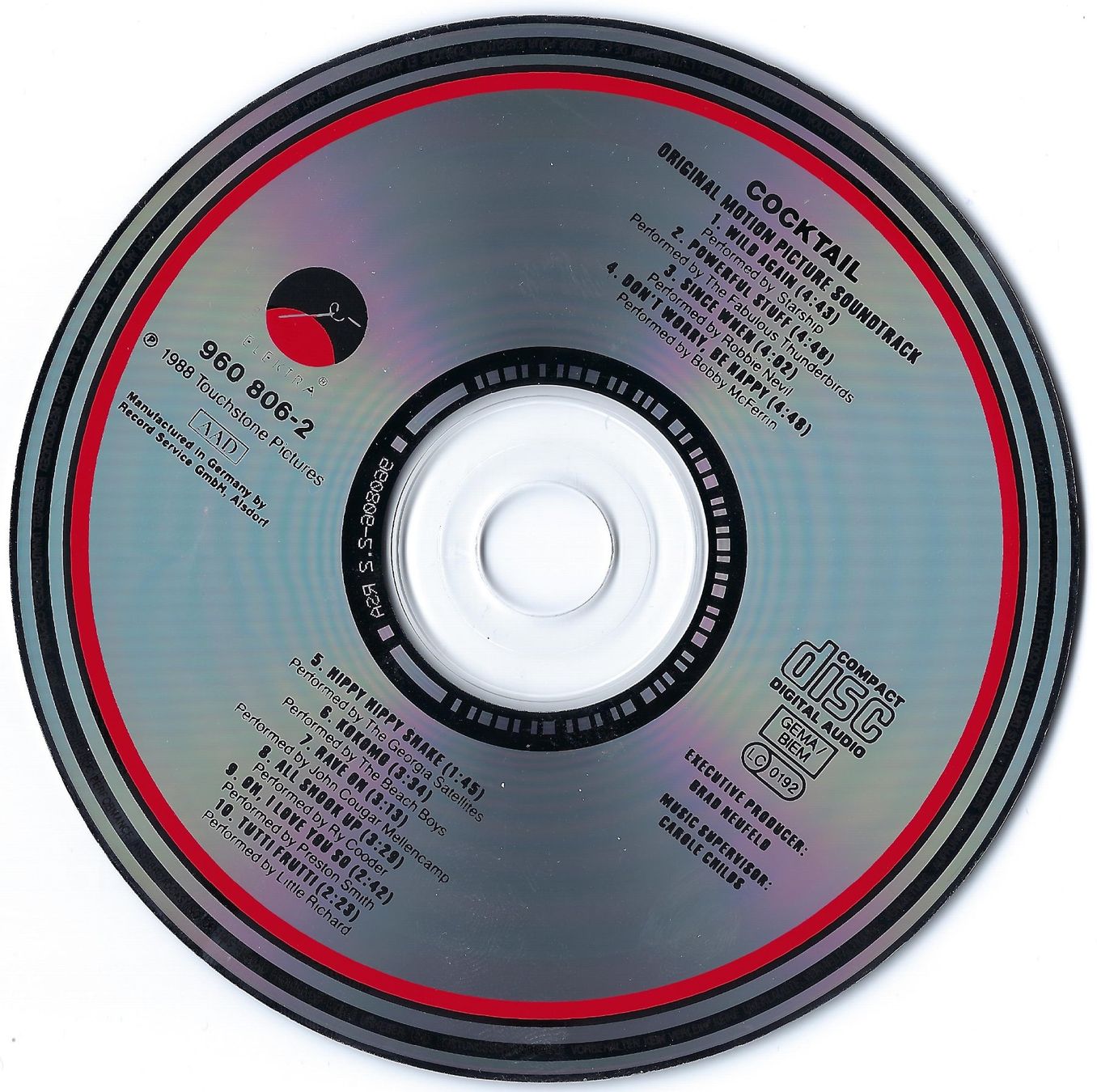 CD: Original Soundtrack Cocktail – Usato da Steinhausen venduto da rasuni 2