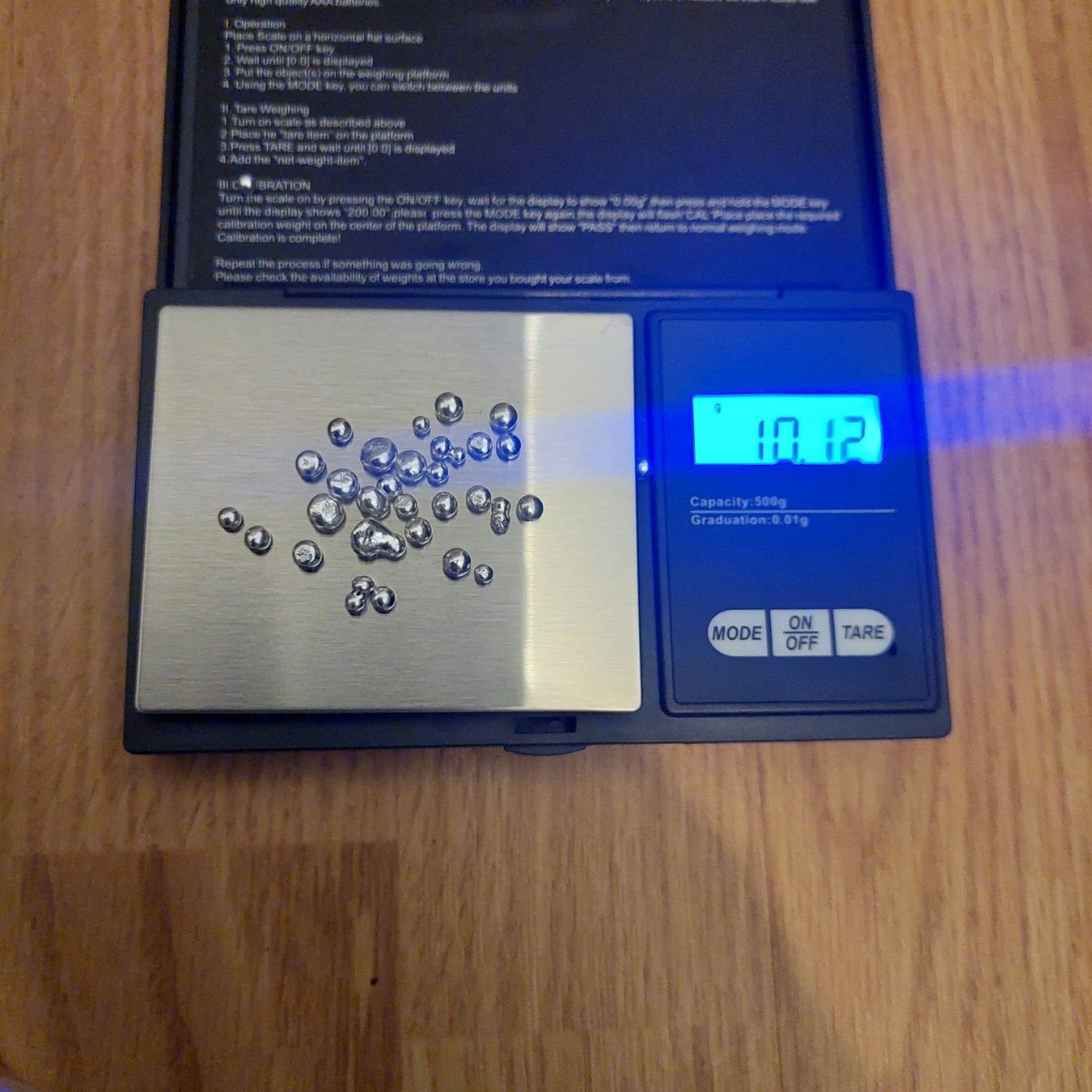 Metalli preziosi: Silver grain 999 ≈10 Gram – Usato da Biel/Bienne venduto da Dam_k8xr