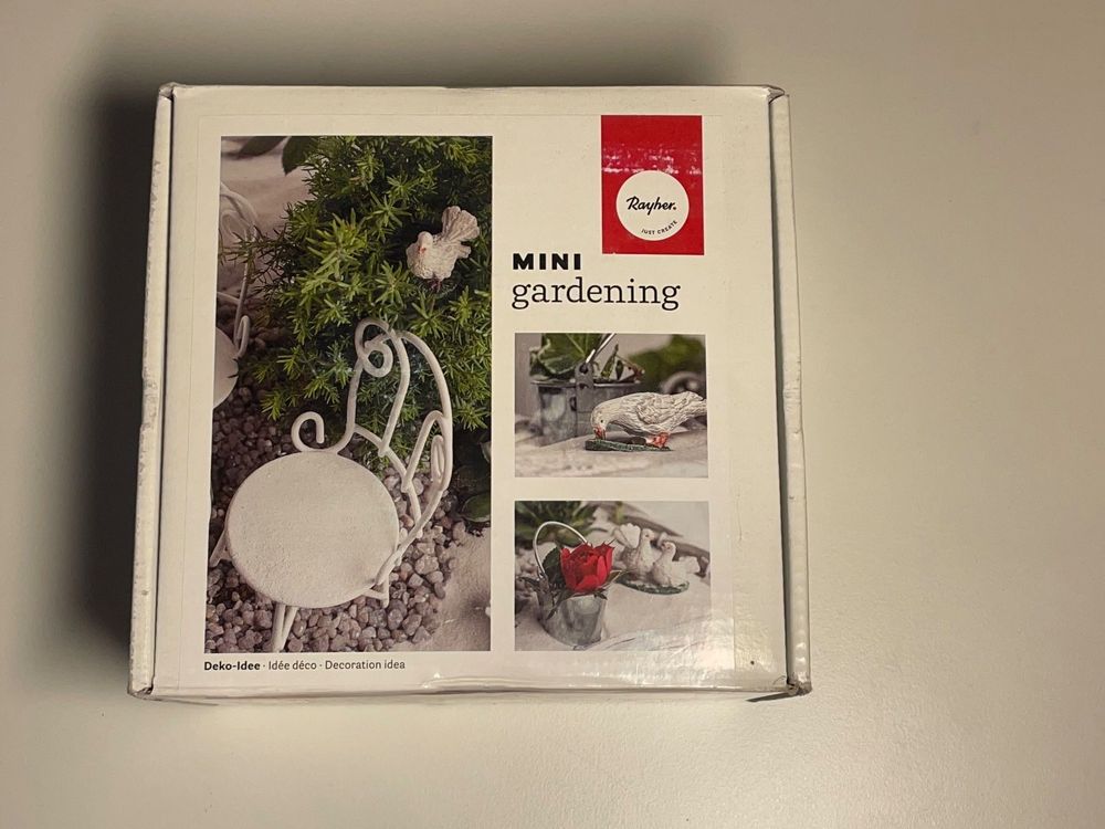 Miniatur Garten Set Kaufen auf Ricardo