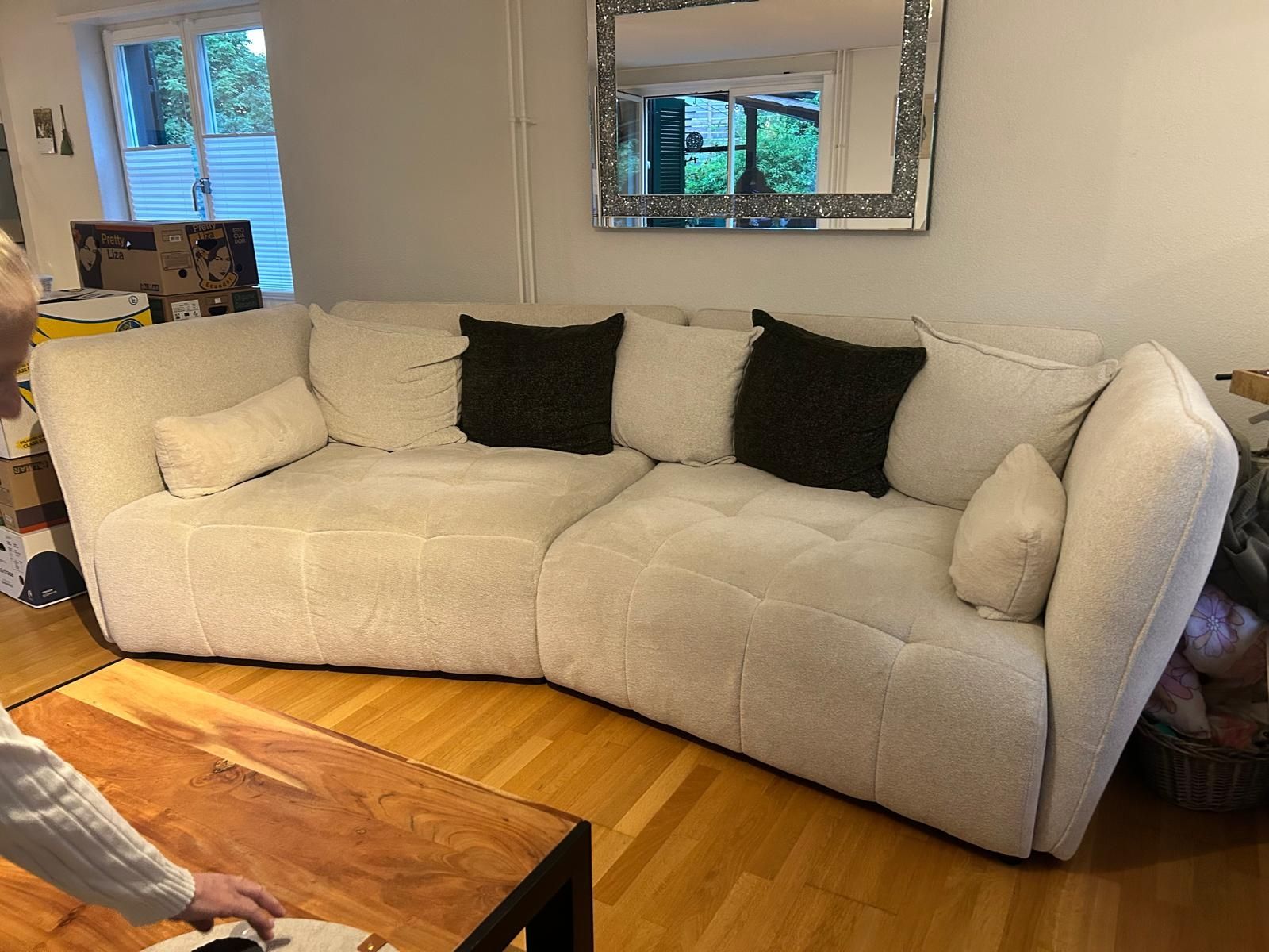Mömax Divani: Sofa Creme – Nuovo (secondo la descrizione) da Zürich venduto da ale_drb2 3