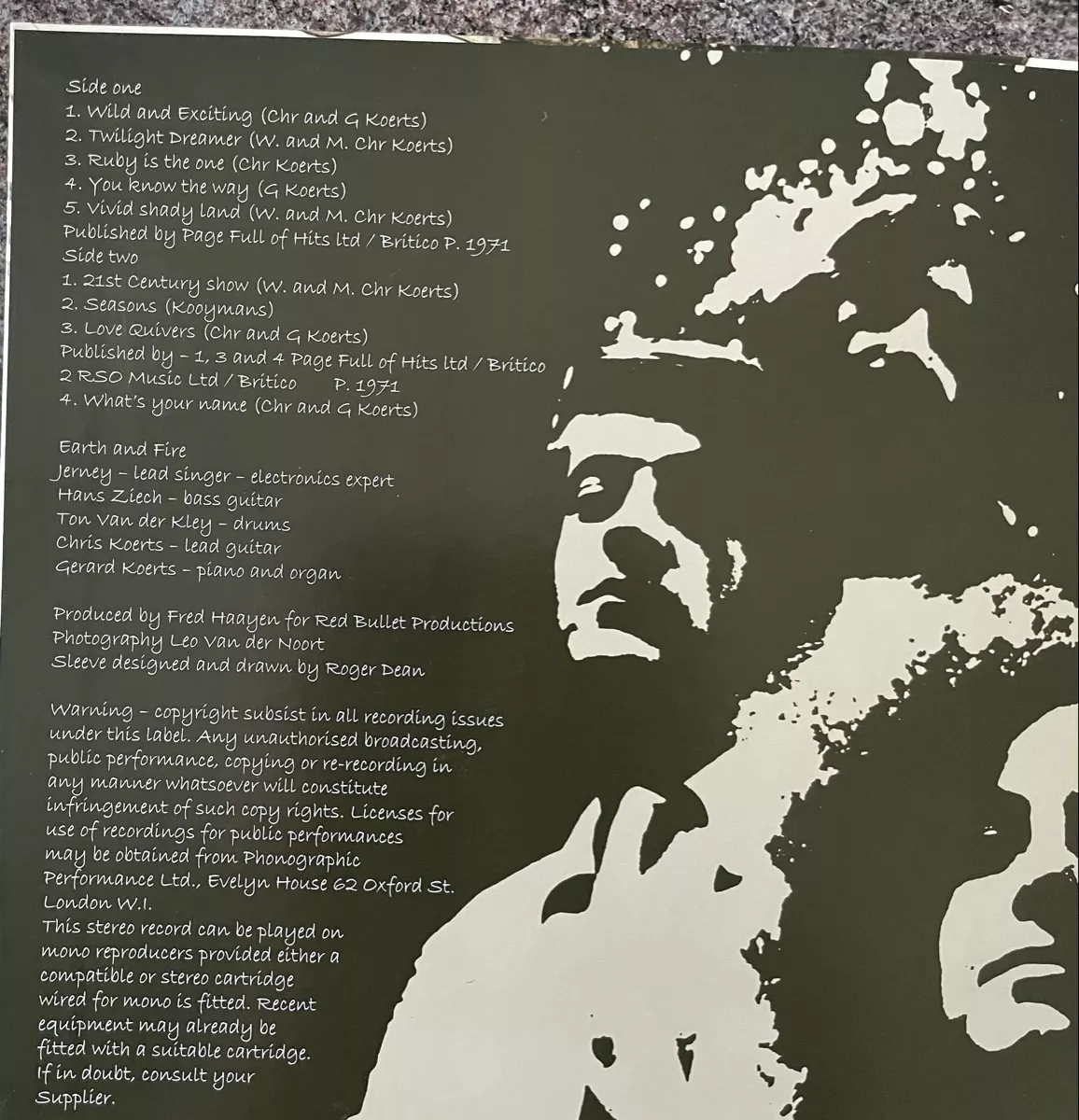 Dischi in vinile: Earth and Fire - same - AKARMA - Vinyl LP – Usato da Olten venduto da Bluespapst 3