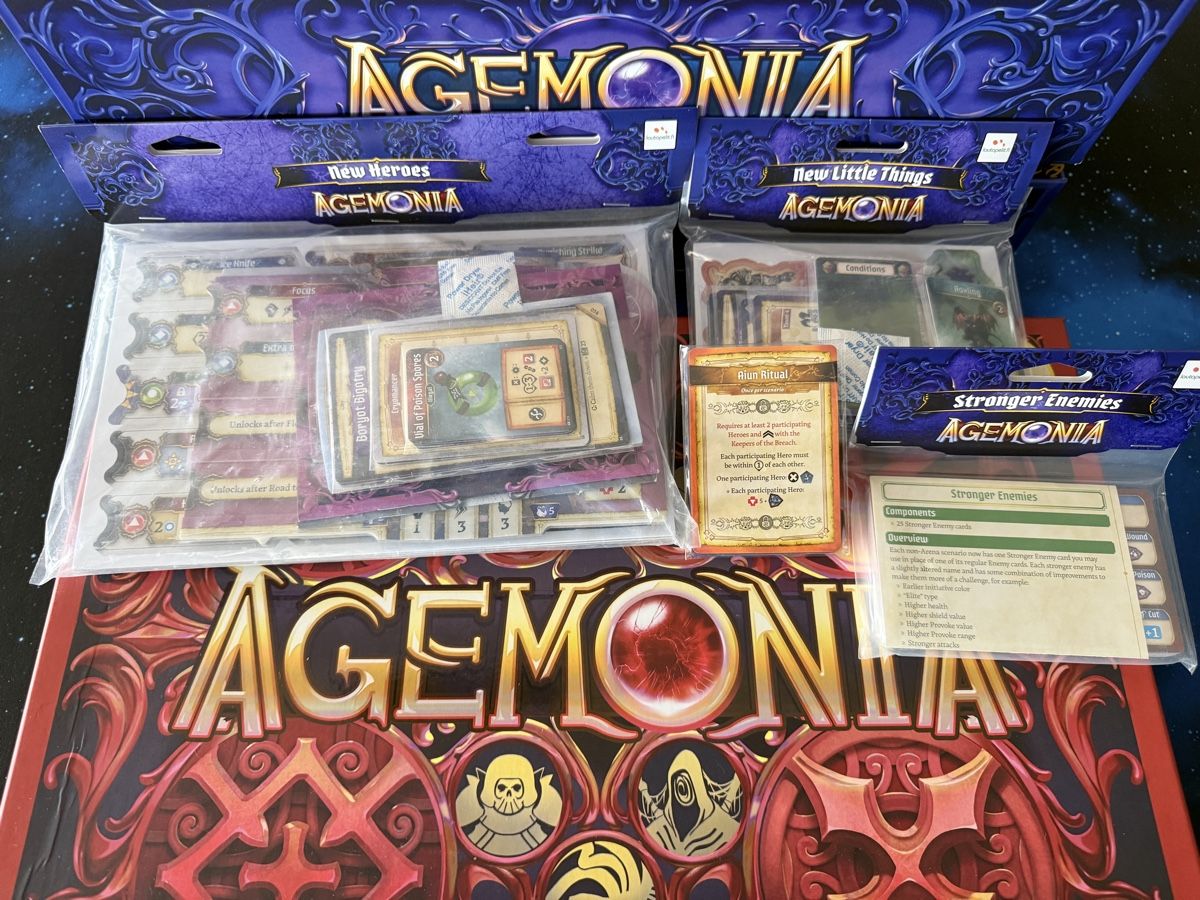 Giochi: Agemonia (Kickstarter All In) – Nuovo (secondo la descrizione) da Winikon venduto da phippe81 2