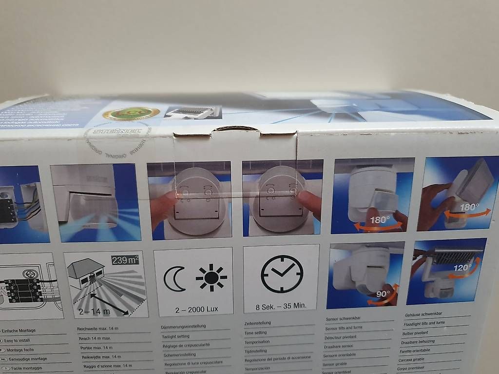 Steinel Lampade: STEINEL Sensor-LED Strahler - neu & originalverpackt – Nuovo e nell'imballaggio originale da Sirnach venduto da GaudiBLC 4