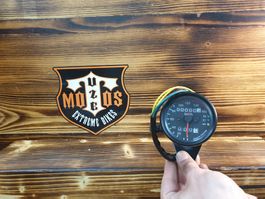 Motorrad Tachometer für Wellen Antrieb mit Kontrolleuchten