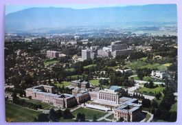 Genève - Palais des Nations, Vue aérienne