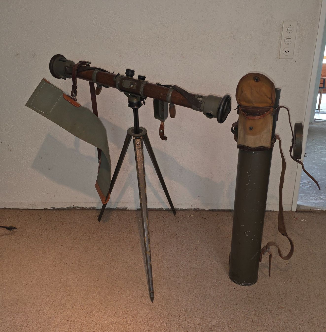 Wild Misurare: CH Armee Entfernungsmesser / Telemeter  TM  Nr. 307 /  1938 – Usato da Obermumpf venduto da oiskypoisky