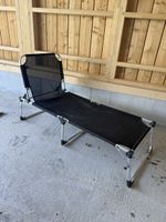 Campingliege Acampo Outdoor Living klappbar schwarz gut