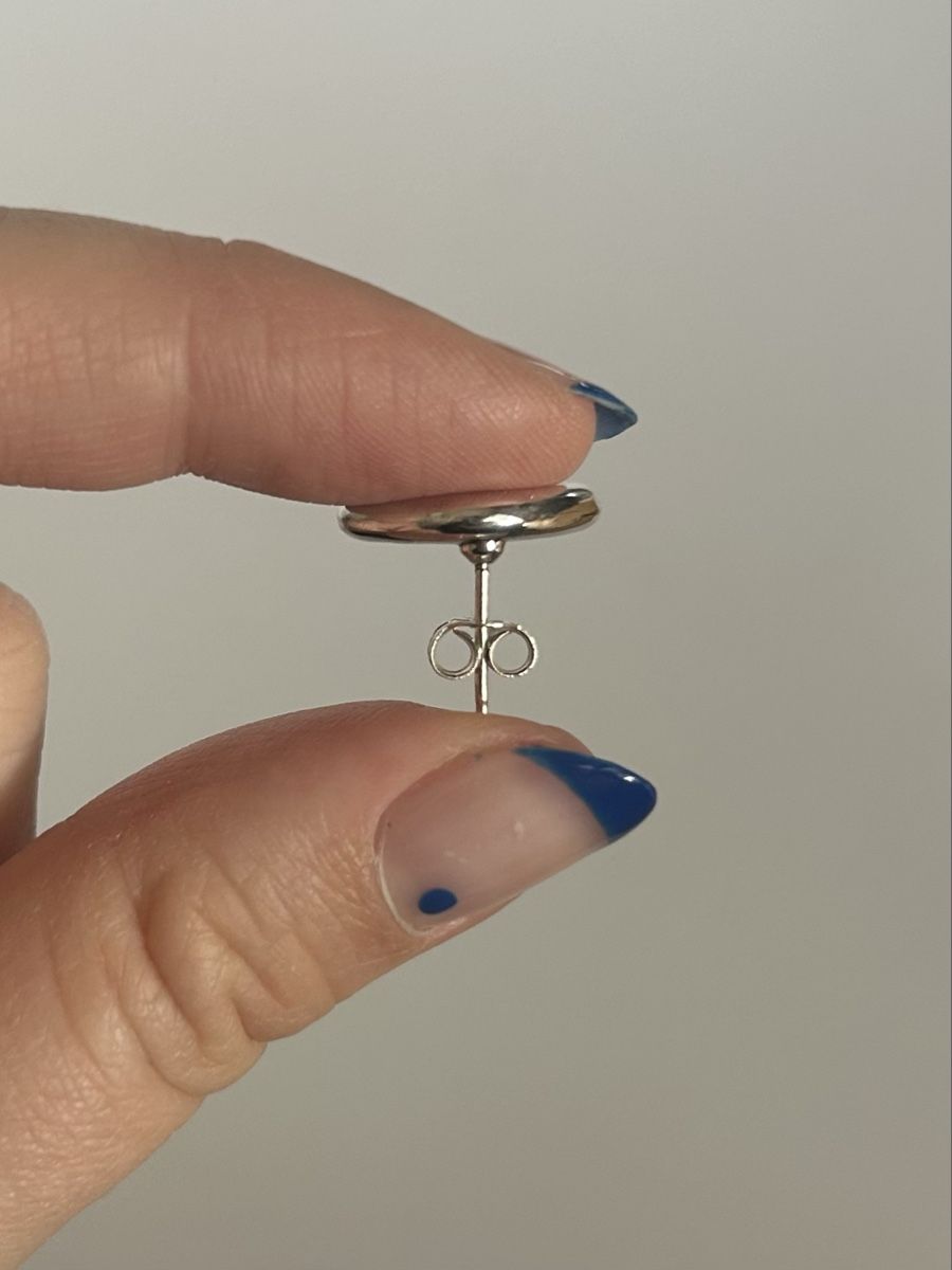 Orecchini pendenti & Orecchini a lobo: Abstrakte 925 Silber Ohrringe – Usato da Bern venduto da Ilikebluegems 2