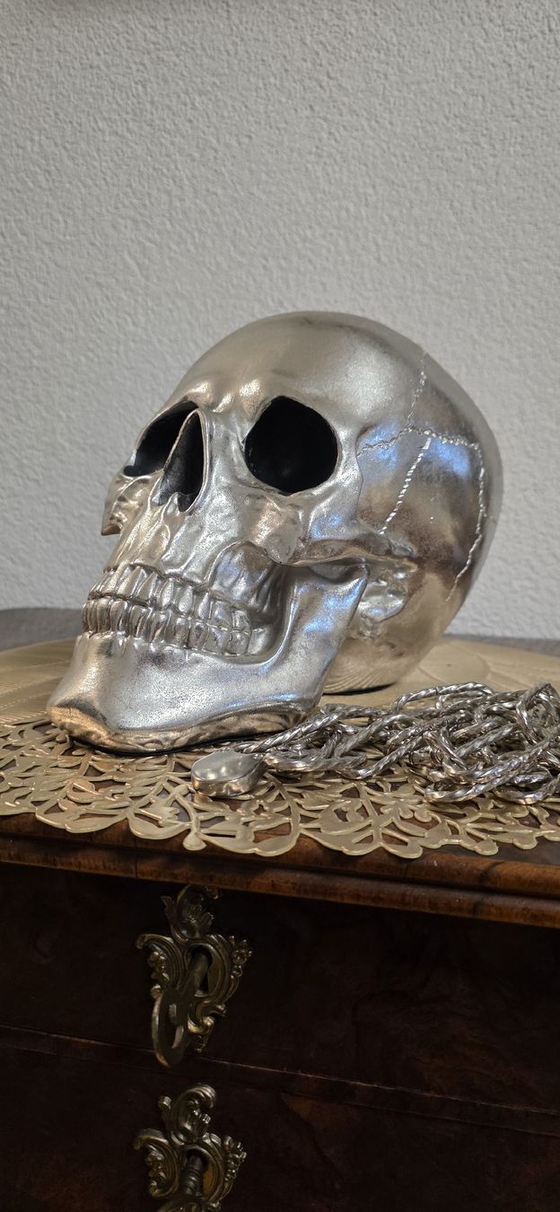 Tutte le decorazioni: Totenkopf, Grosser Deko Schädel – Usato da Kaufdorf venduto da Nati-Nati 4