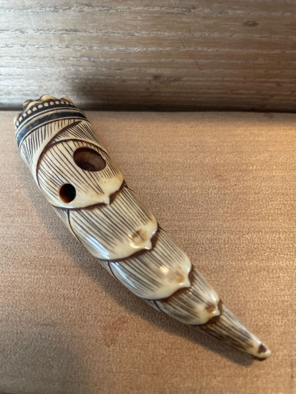Figuren: Netsuke, Bambus Spross – Gebraucht aus Embrach von Gauvain1