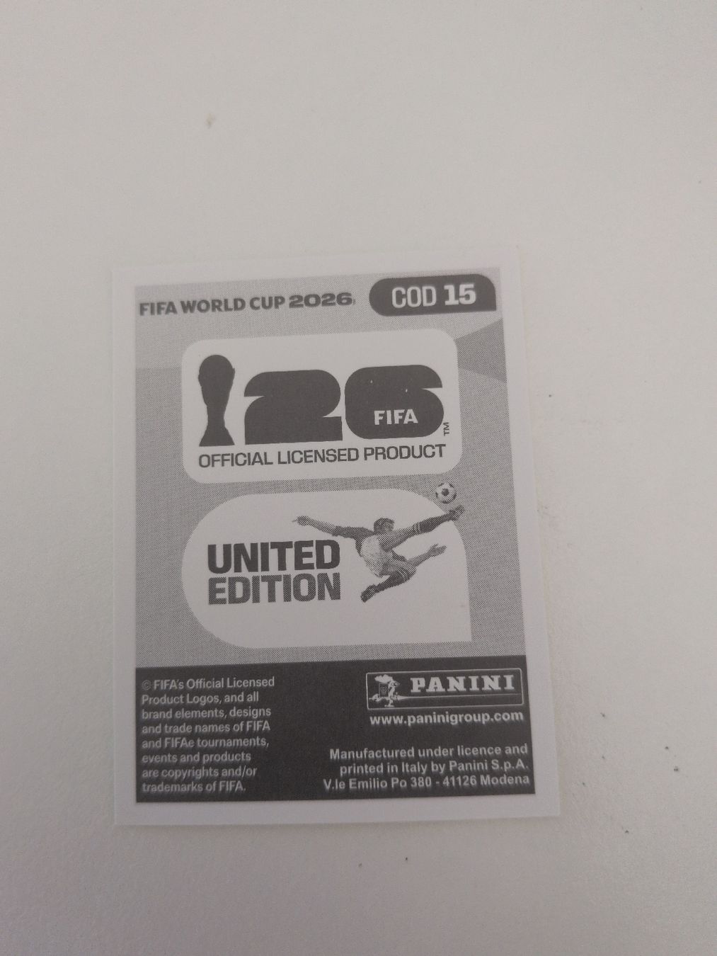 Panini Cartes à collectionner: COD 15 – D'occasion à Wermatswil par oo8 1