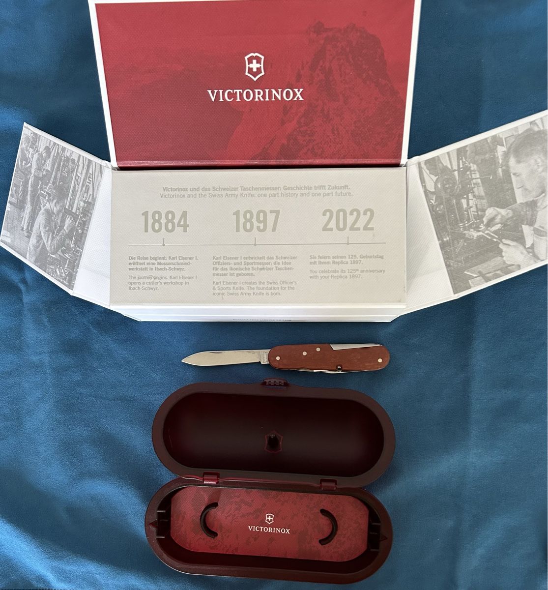 Victorinox Coltelli tascabile: Replica Victorinox (1897) – Nuovo e nell'imballaggio originale da Luzern venduto da Skywalkerone 1