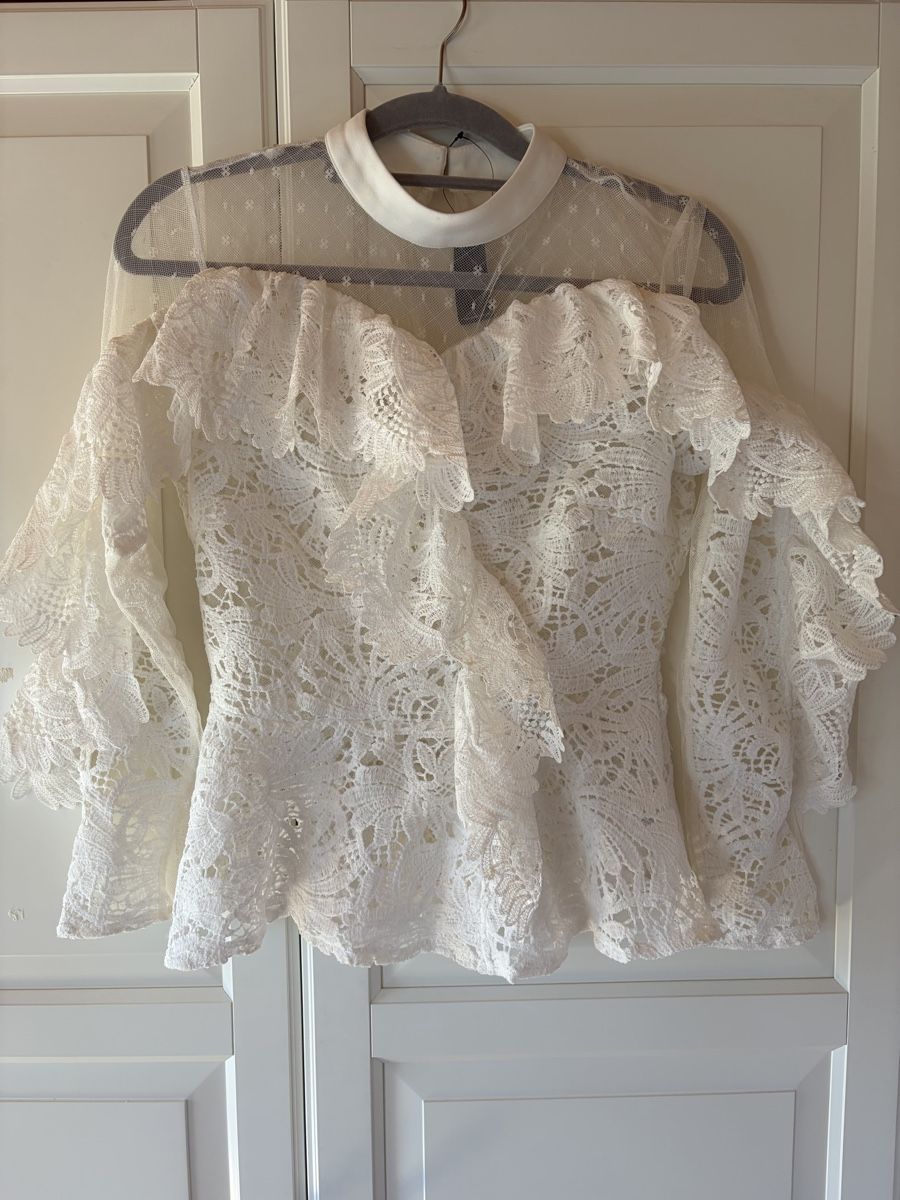 Camicette: Elegant White Blouse – Nuovo (secondo la descrizione) da St.Josefen venduto da lop_lh8d
