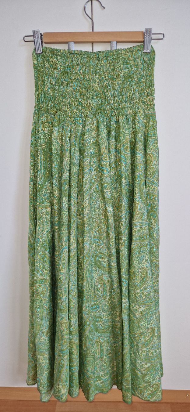Pantaloni: Sarouel imprimé 70% Soie 30% Viscose taille unique  – Usato da Bercher venduto da Dusudouest