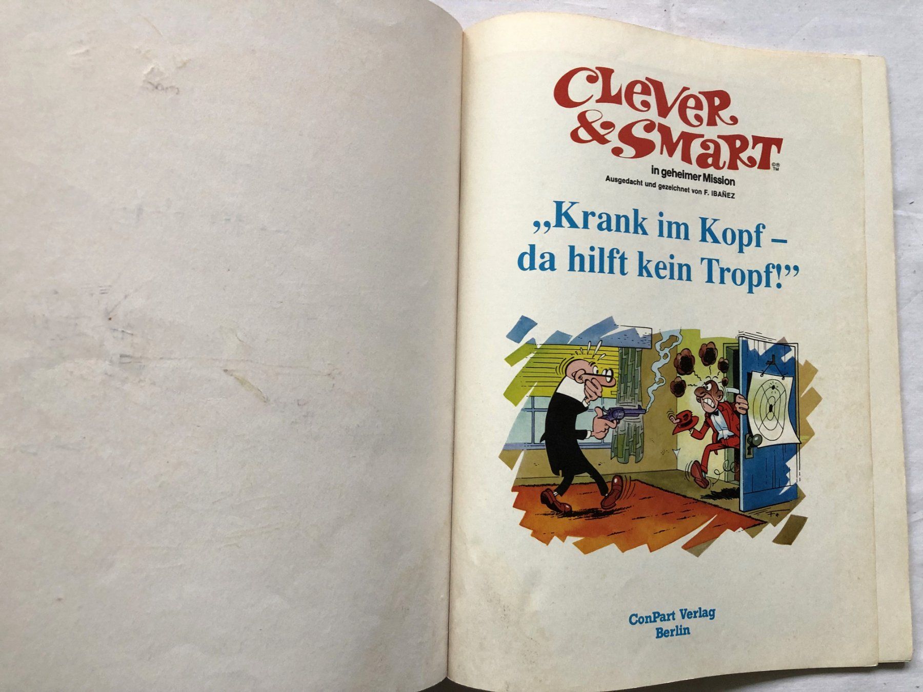 Fumetti: CLEVER & SMART - Nr.117 - 1.Auflage – Usato da Schaffhausen venduto da durruti 1