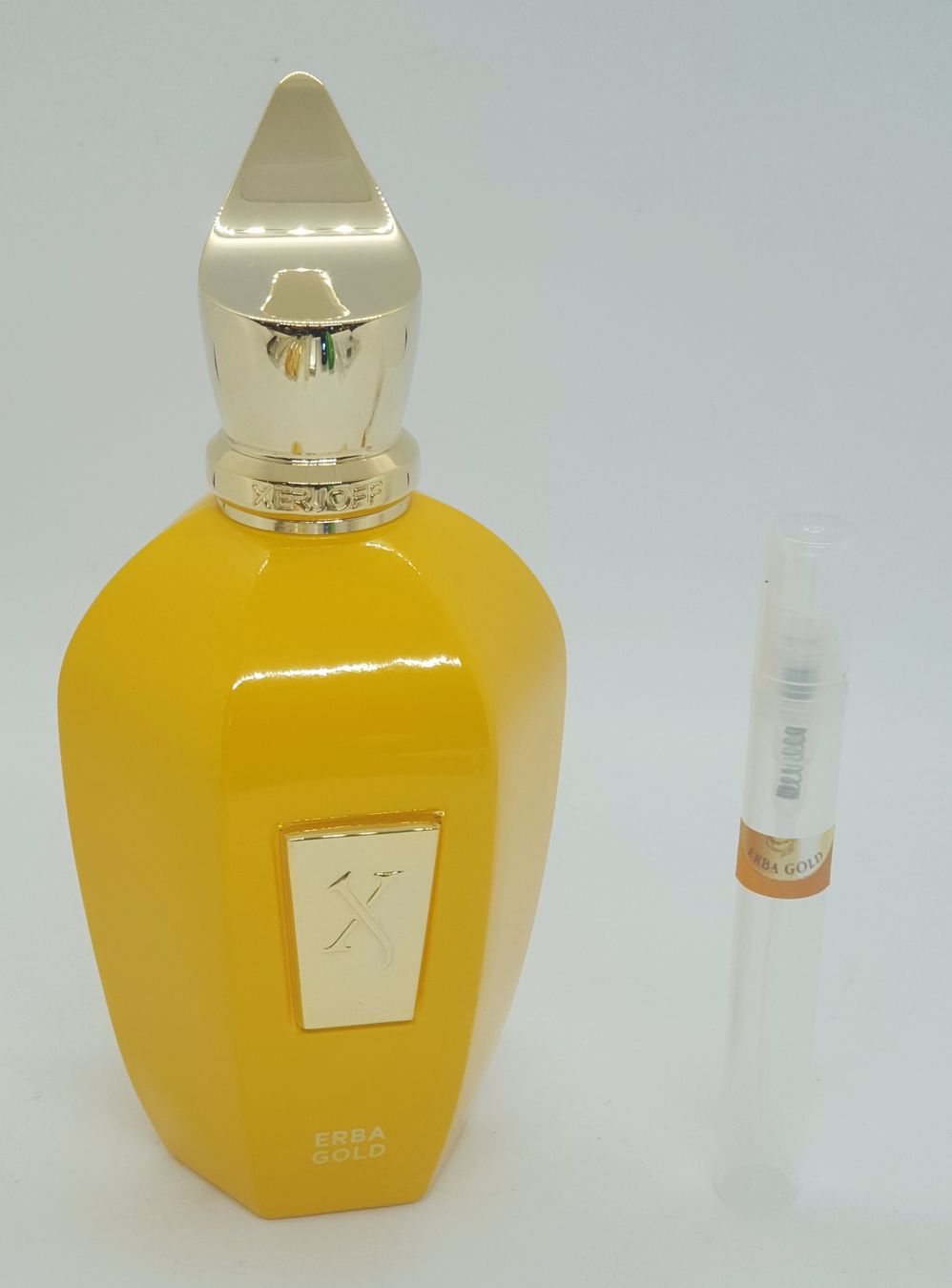Xerjoff Profumi & Eau de Toilette: 5 ml ERBA GOLD XERJOFF ABFÜLLUNG – Nuovo (secondo la descrizione) da St. Gallen venduto da CaliSunshine