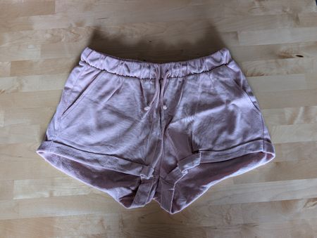 Leichte Sommer Shorts Rosa Sweatshorts Grösse M